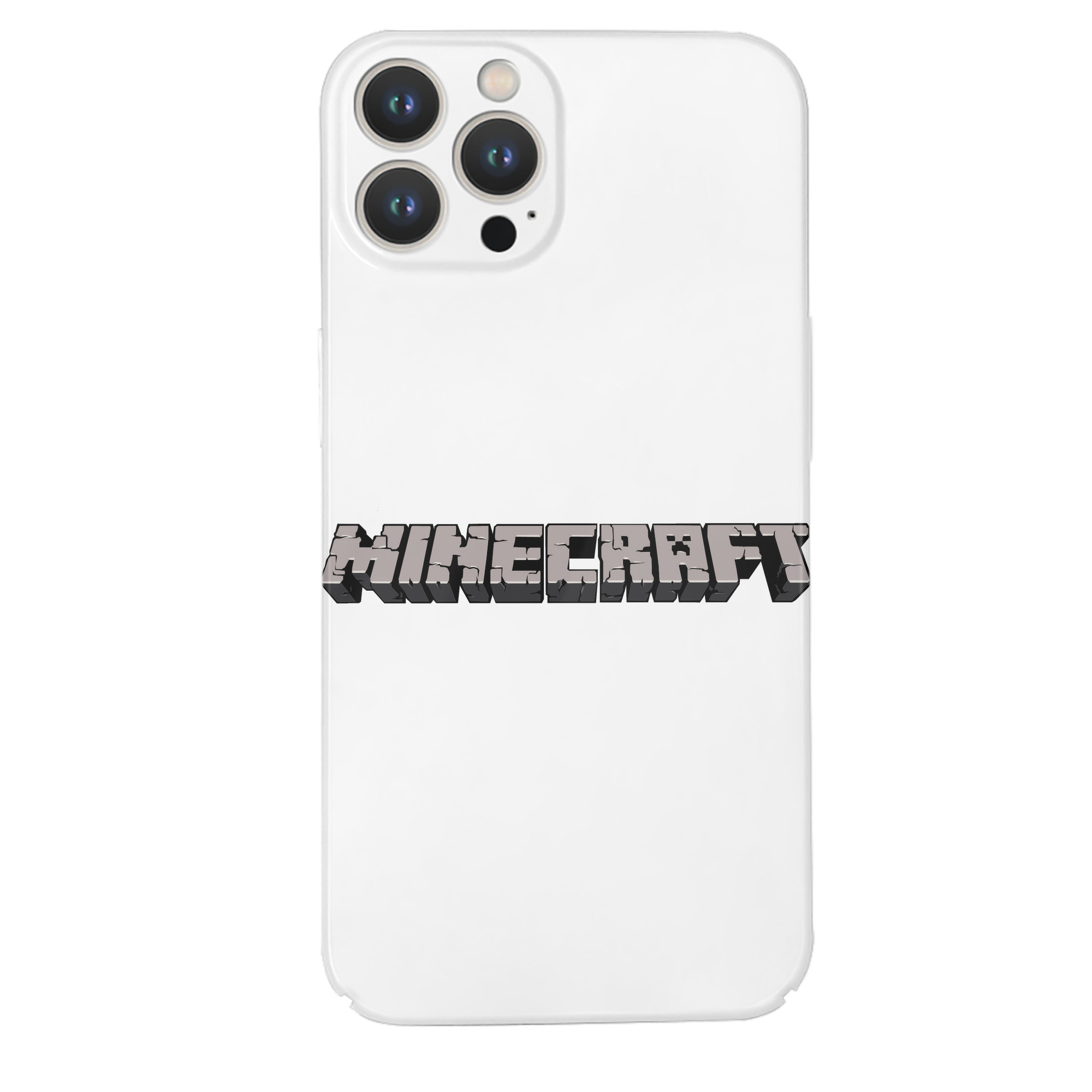 （画像用） マインクラフト ブロックの世界 Minecraft MC Block world 【iPhone 14シリーズ対応】ハードケース